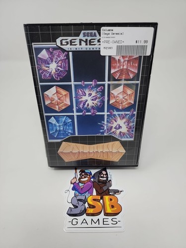 Columns Sega Megadrive CIB – Pal – Jeu Puzzle Standalone – Bon état