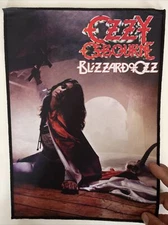 Ozzy Osbourne Blizzard Of Oz Large Back Patch: New, Digital Print, 14 By 11 Inch