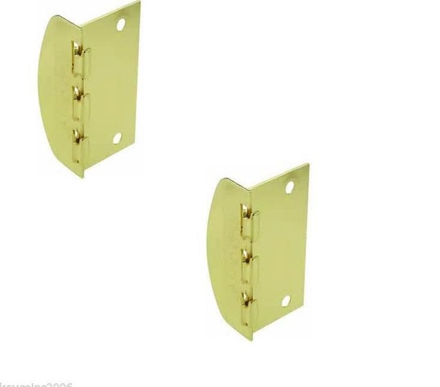 Flip Action Door Jamb Security Lock Brass Plate Child Proof Safety 2