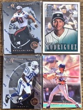 Magnificent Group of 24 Cards, Like Larry Walker Alex Rodriguez Curtis Martin