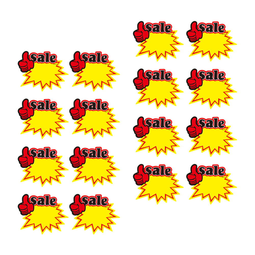 50 Pcs Sale Price Tags Retail Signs for Store Commodity