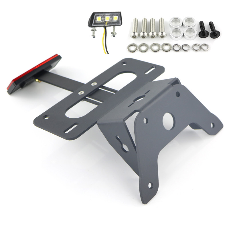 Hotbodies Racing Suzuki SV650 (2017-2022) ABS Fender Eliminator / License Plate TAG Bracket