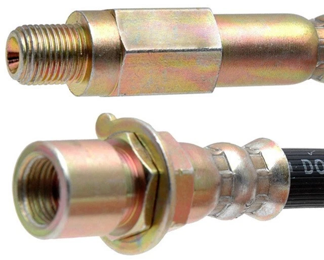 For 1975-1977 Ford Maverick Brake Hydraulic Hose Front Raybestos 730CD96 1976 - Image 3 of 3