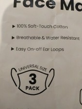 Cotton Mask 3 Pack