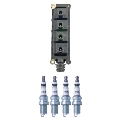 Bosch Ignition Coil NGK 4 Iridium IX Spark Plug Kit For BMW E36 318i 318is Z3 L4