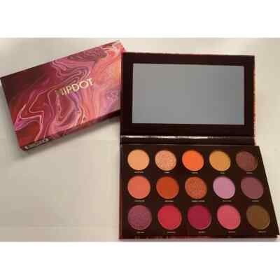 HIPDOT Zion Eyeshadow Pressed Pigment Palette 15 Shades (Utah Sandstones)ORG $30