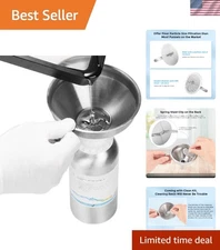 3D Stainless Steel Funnel, Resin Funnel Filter Cup for SLA/DLP/LCD 3D Printer...