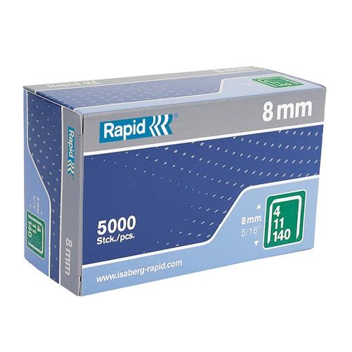 Rapid 140/8 8Mm Verzinkte Klammern (Schachtel 5000) RPD1408B5-image