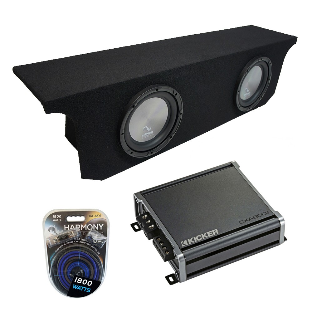 2007-2018 Jeep Wrangler JK Unlimited Dual 12