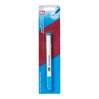 AQUA Trickmarker wasserlöslich Prym 611807 Stift blau