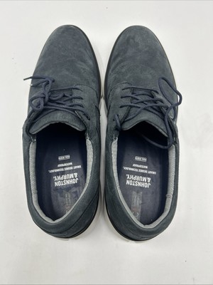Johnston & Murphy XC4 Tanner Dark Gray Leather Plain Toe  display picture 1