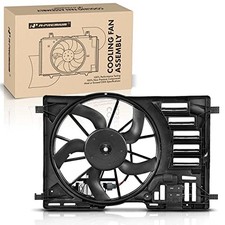Engine Radiator Cooling Fan Assembly Compatible with Select Ford Models -