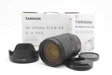[Almost Unused] Tamron 28-200mm F/2.8-5.6 Di III RXD Lens for Sony E-Mount 1185