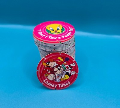 Tazos Looney Tunes Pogs Komplettsatz 50 Vintage Retro Wanderer