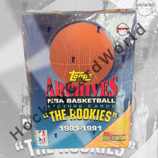 1992-93 Topps Archives The Rookies NBA Basketball Sealed Box - 24 Packs Per Box 