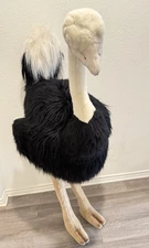 New With tags Rare  VNTG FAO Schwarz 5 Foot Realistic Ostrich Plush