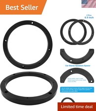 6.5 Inch Car Speaker Spacers - Universal Fit Weather Resistant, 2 Pack