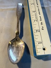 Kon-Tiki Oneida Silversmiths Ltd. Old Vintage Silver Plate Metal Spoon Antique
