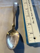 Kon-Tiki Oneida Silversmiths Ltd. Old Vintage Silver Plate Metal Spoon Antique