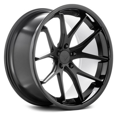 Ferrada FR2 Wheel 19x8.5 (15, 5x120.65, 74.1) Black Single Rim