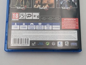 The Yakuza Remastered Collection Video Game for Playstation 4, PEGI-18 Lot of 5