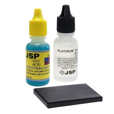 ToolTreaux Platinum Testing Kit Acid Solution, Stone Neutralizer Combo