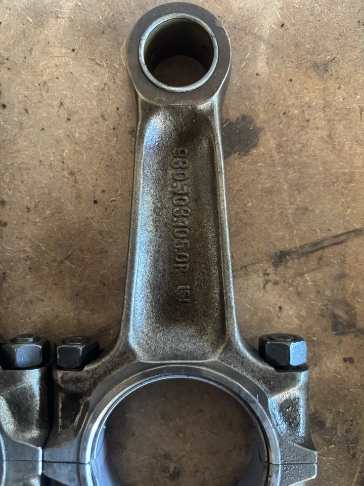 JUEGO DE 6 BIELAS ORIGINALES PORSCHE 911 930 1972-77 690g #5 usadas a juego Foto 2 de 2