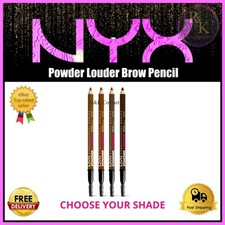 Image of NYX Powder Louder Eyebrow Pencil SEALED - Choose Shade - New Free Tracked Post
