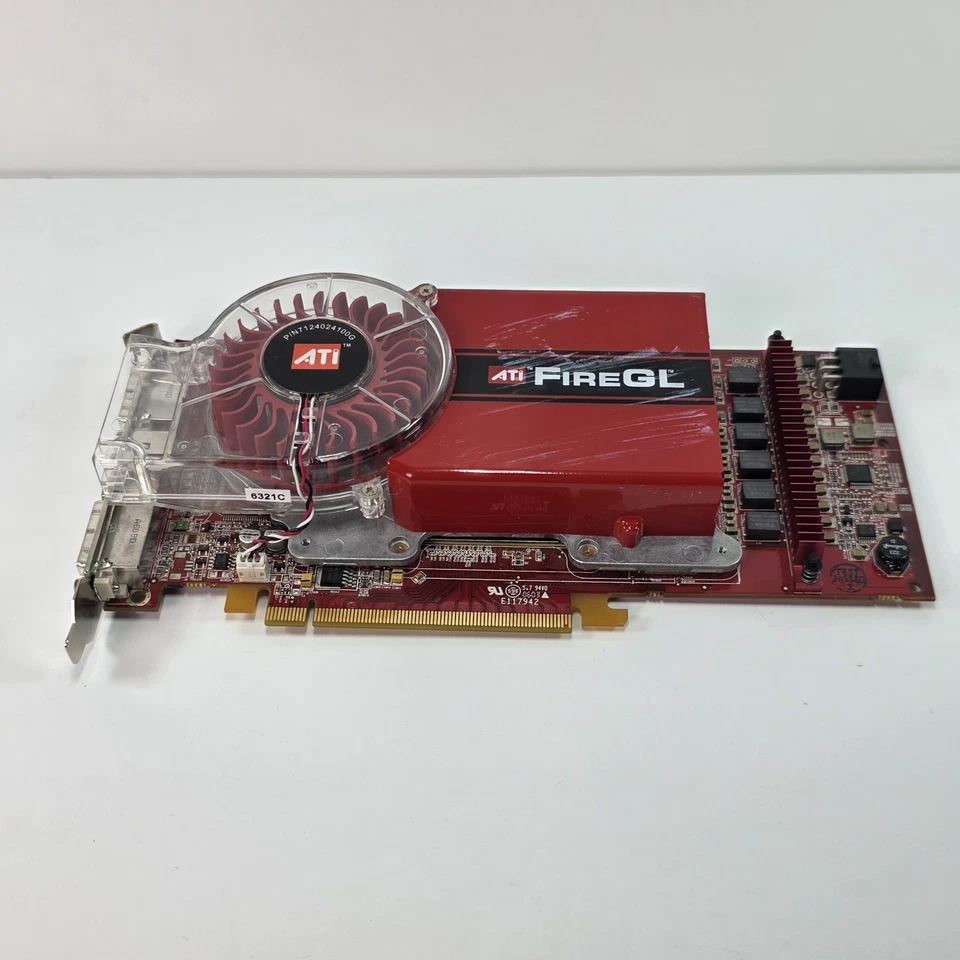 ATI Radeon Graphics Card P/N 7120035100G - Untested Graphics Card - Image 2 of 4