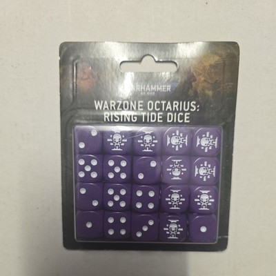 Warhammer 40K Warzone Octarius Rising Tide Würfel Set Neu in OVP