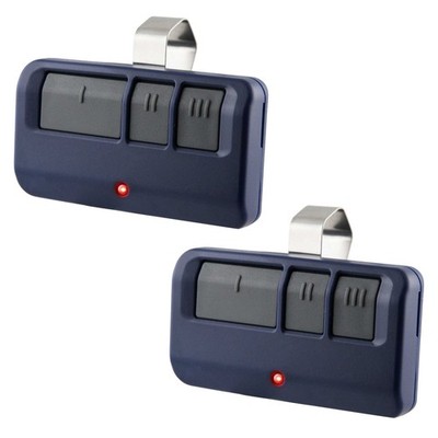 2 For Chamberlain LiftMaster Garage Door Opener Remote Blue 893LM 953EV-P2 Learn