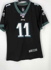 Nike Boys Black Philadelphia Eagles Carson Wentz Football NFL Jersey Size 2XL