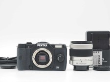 Pentax Q10 Black 12.4MP 02 Standard Lens Kit 3250 shots Exc Z5803A