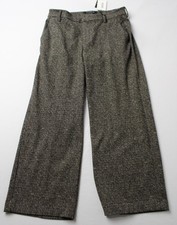 Liverpool Women's Petite Kelsey Herringbone Wide Leg Pant CD4 Brown Size 12/31P