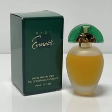 Avon RARE EMERALDS eau de parfum spray 1.7 fl oz 50 ml Vintage 1999 New In Box