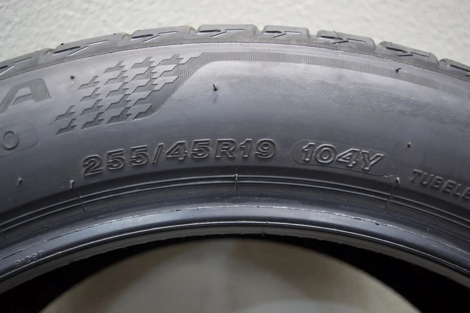 4x Bridgestone Turanza T005 MO 255 45 R19 104Y XL Sommerreifen Reifen WIE NEU - Bild 3 von 4