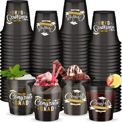 80 Pcs Graduation Cups Class of 2026 Party Plastic Cups 12 oz Graduation Part...