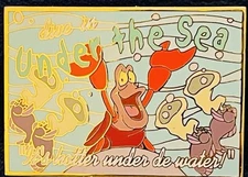 Disney Auctions SEBASTIAN From Little Mermaid Under The Sea LE 100 Pin HTF