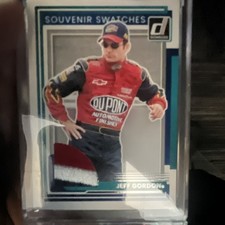 Panini Donruss 2018 Souvenir Swatches Jeff Gordon NASCAR Card #SV-JGN