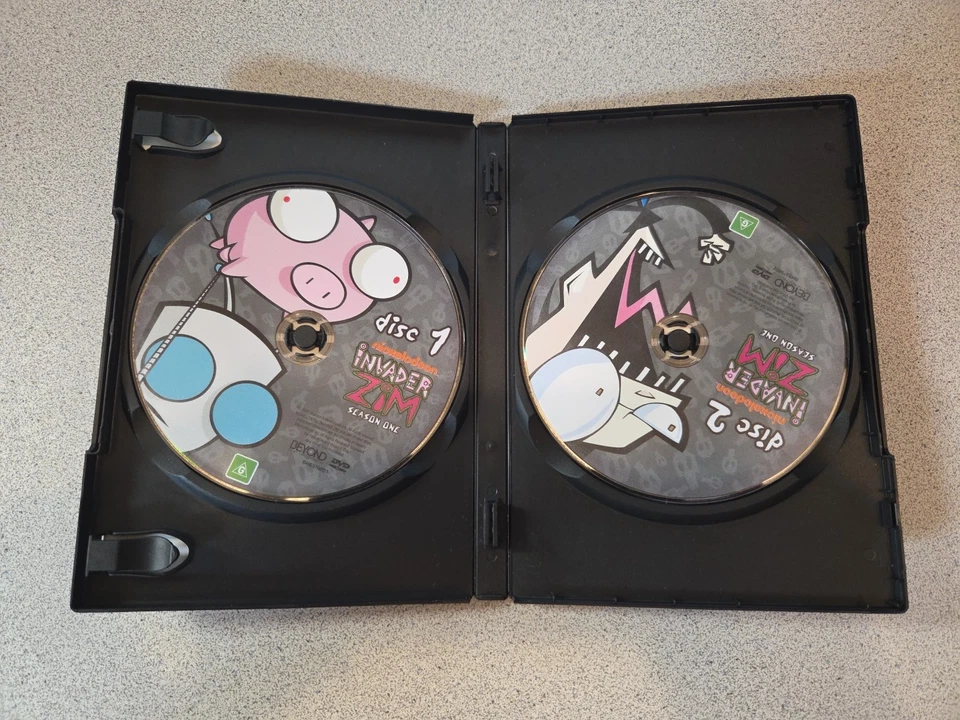 DVD Invader Zim - Complete Series Seasons 1 & 2 (Region 4) PLEASE READ!!! - Image 4 of 4