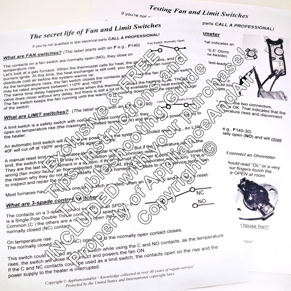 Dos Raypak Calentador de Piscina Termostato de Límite Alto 006725F, Restablecimiento Automático, ¡Envío HOY! Foto 3 de 4