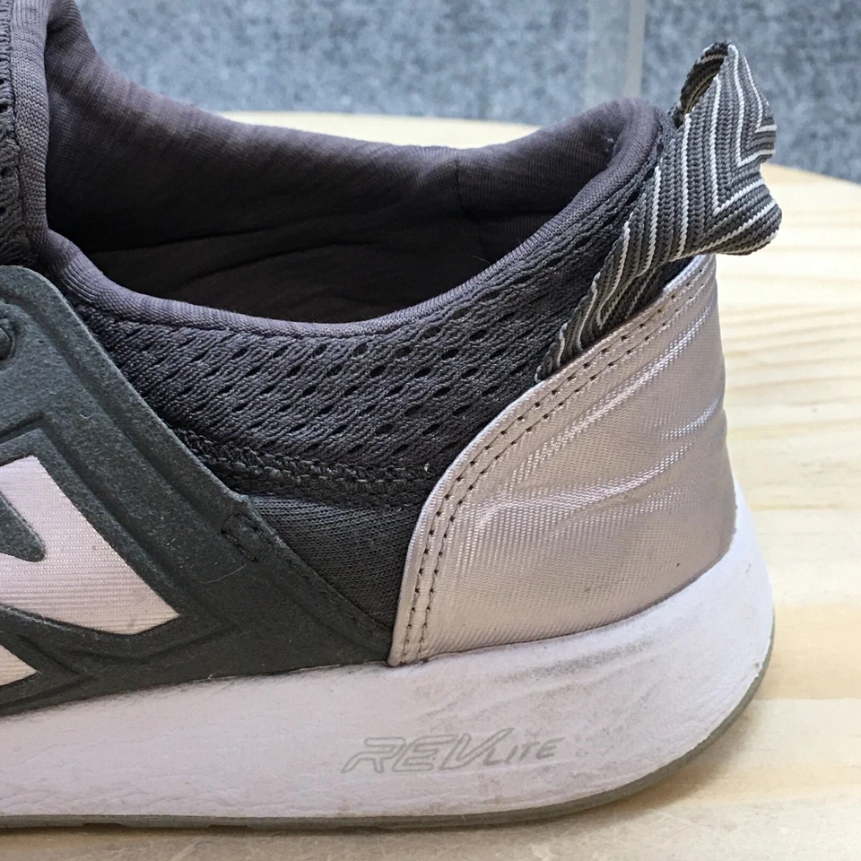 Zapatillas bajas deportivas New Balance para mujer 8B 420 REVlite WRL420SF rosa gris Foto 3 de 4