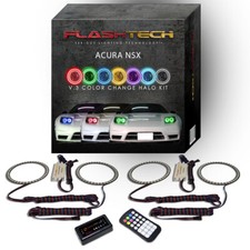 RGB Multi Color Bluetooth LED Halo Ring kit for 2002-2005 Acura NSX Headlights