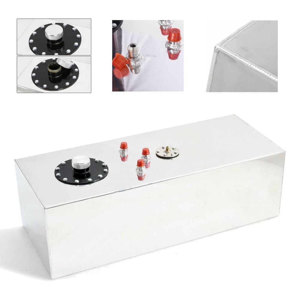 15 Gallon/57L Race Fuel Cell Gas Tank w/ Cap & Level Sender