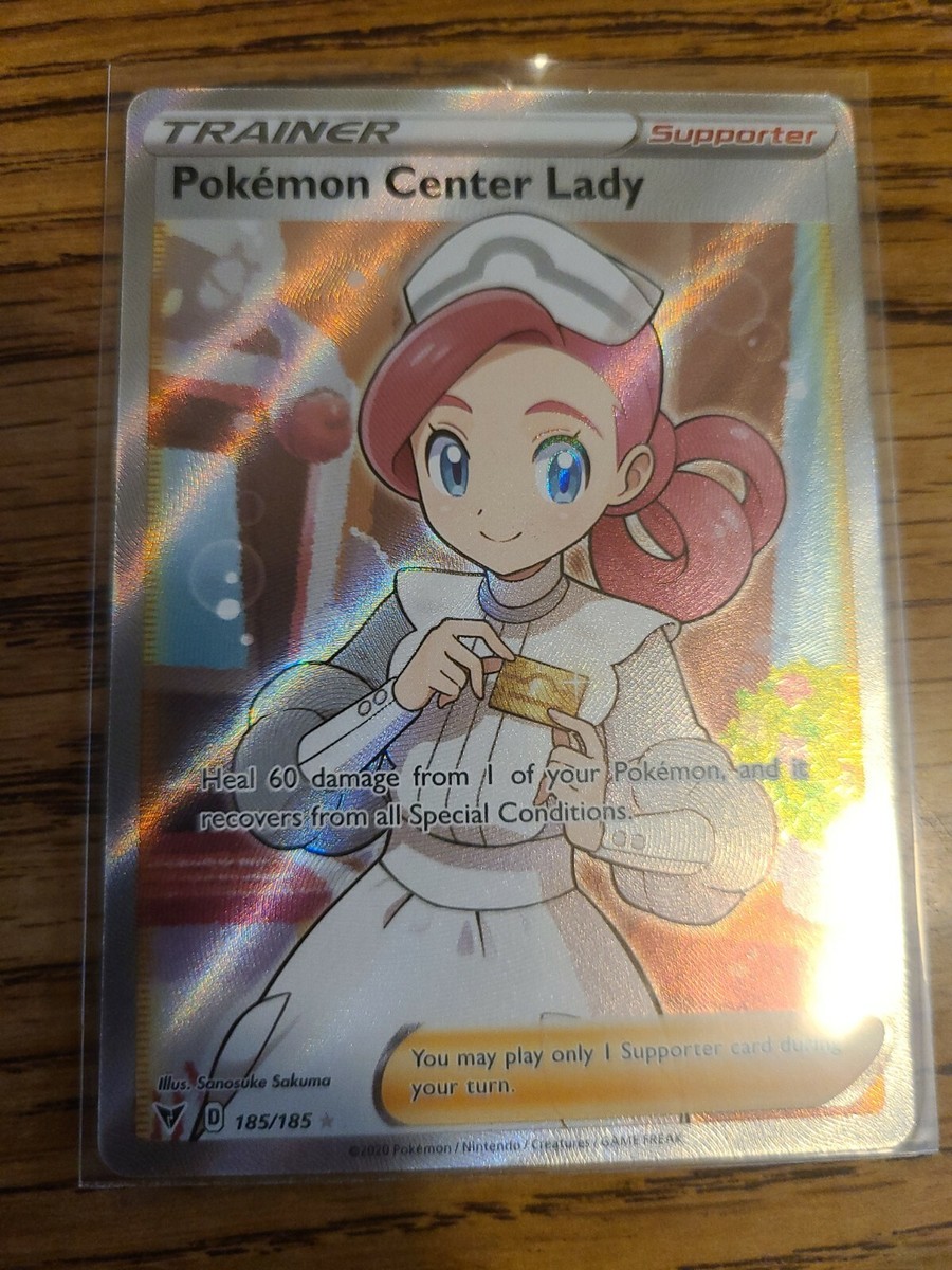 pokemon center lady full art card CGC PRISTINE 10 Trainer (Graded Card)  Phurion The vibrant colors make this illustration a great addition to any living room or home office space. I've always loved nurse Joy