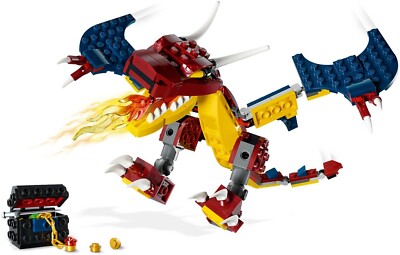 LEGO Creator Fire Dragon (Scorpion, Tiger) 3-in-1 #31102 BNIB