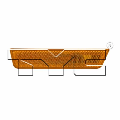 One New TYC Side Marker Light Front Right 186119019 68043394AA for 