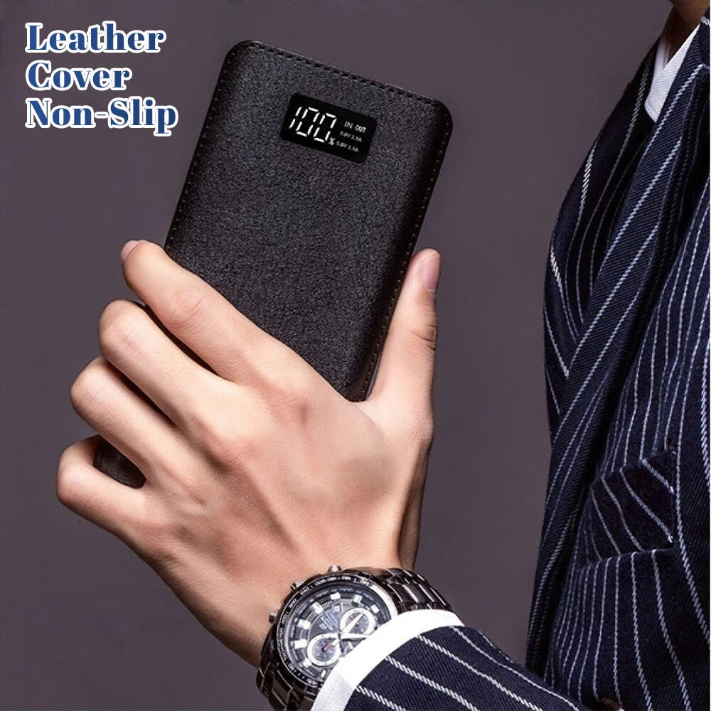 Power Bank 20000mAh 2USB External Battery Portable Charger For Mobile Phone US
