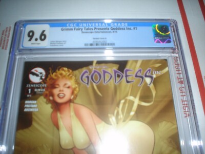 GRIMM FAIRY TALES PRESENTS GODDESS INC. #1 COVER D CGC 9.6 MARILYN MONROE