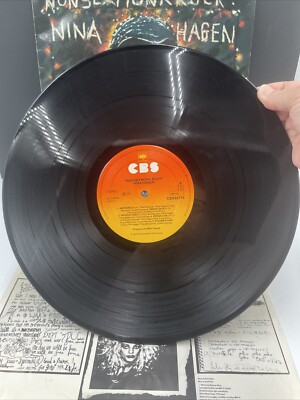 1982 Nina Hagen Nunsexmonkrock CBS 85774 Vinyl lp Germany | eBay